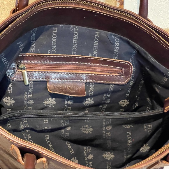 Florence Italy leather handbag vintage - Picture 13 of 16